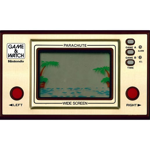 Parachute Wide Screen Nintendo Game & Watch