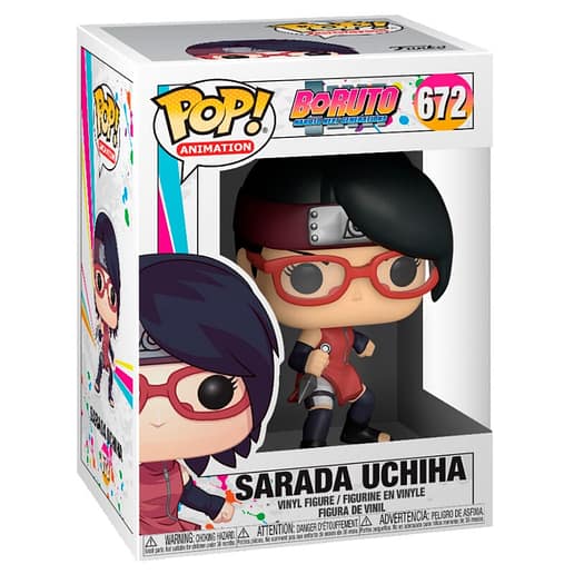 POP figure figur Boruto Sarada Uchiha