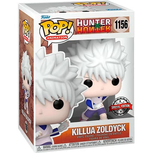 POP figure figur Hunter x Hunter Killua Zoldyck Exclusive