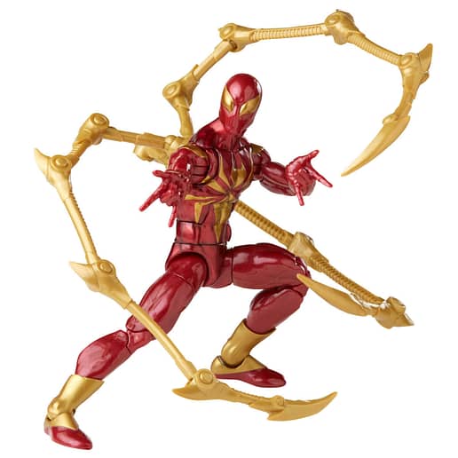 Marvel Legends Spiderman Iron Spider figur 15cm