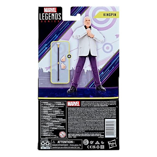 Marvel Legends Hawkeye Kingpin figur 15cm