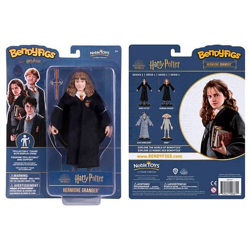 Harry Potter Hermione with wand Bendyfigs formbar figur 19cm