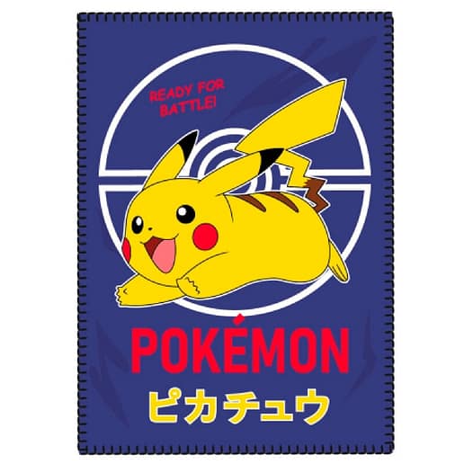 Pokemon polar blanket fleece filt