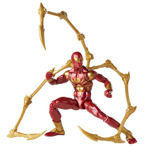 Marvel Legends Spiderman Iron Spider figur 15cm
