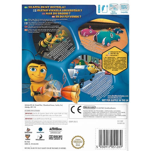 Bee Movie Game Nintendo Wii Nordic (Begagnad)