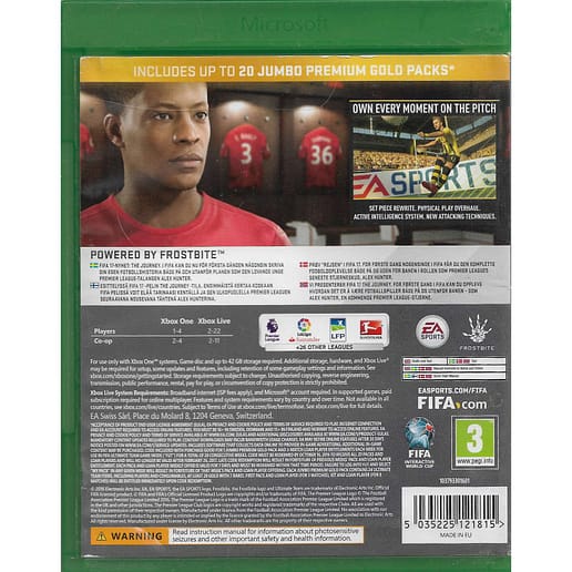 FIFA 17 Xbox One Nordic (Begagnad)