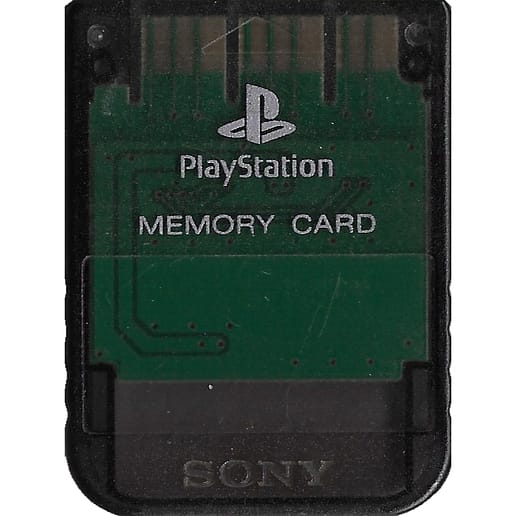Minneskort 8MB Original Svart Transparent Playstation 2
