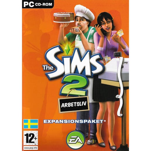 The Sims 2 Arbetsliv Expansionspaket PC CD Swedish (Begagnad)