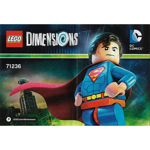Manual till Superman 71236 Lego Dimensions
