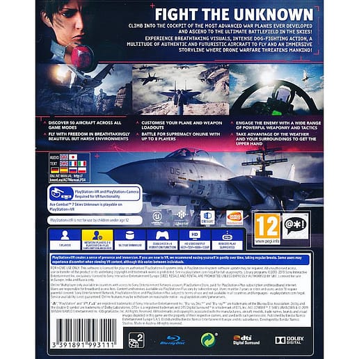 Ace Combat 7 Skies Unknown Playstation 4