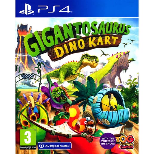 Gigantosaurus Dino Kart Racer Playstation 4 PS4