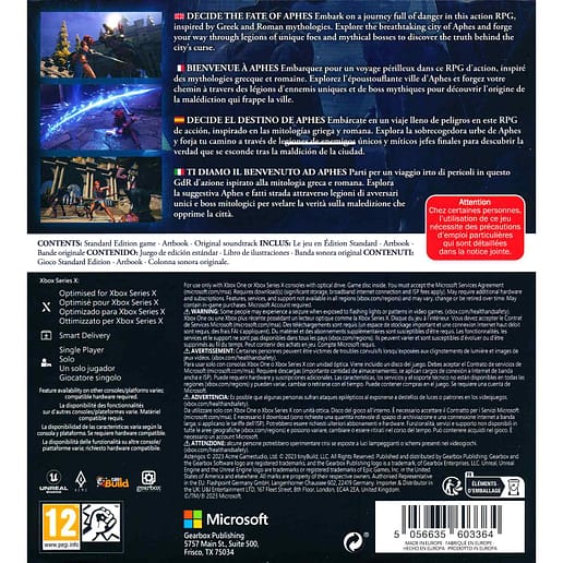 Asterigos Curse of the Stars Collectors Edition Xbox Series X Xbox One