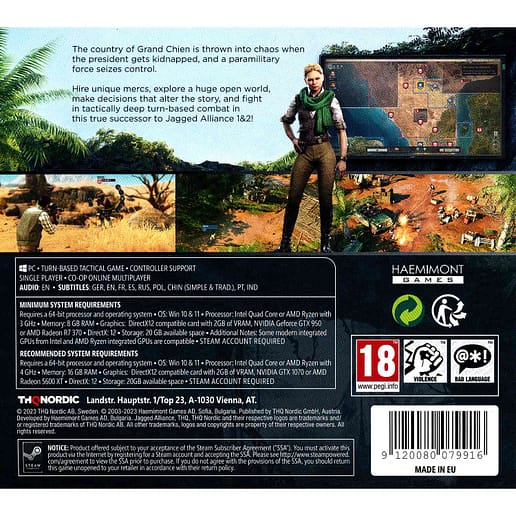 Jagged Alliance 3 PC