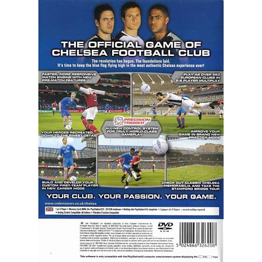 Chelsea Club Football 2005 Playstation 2 PS2 (Begagnad)