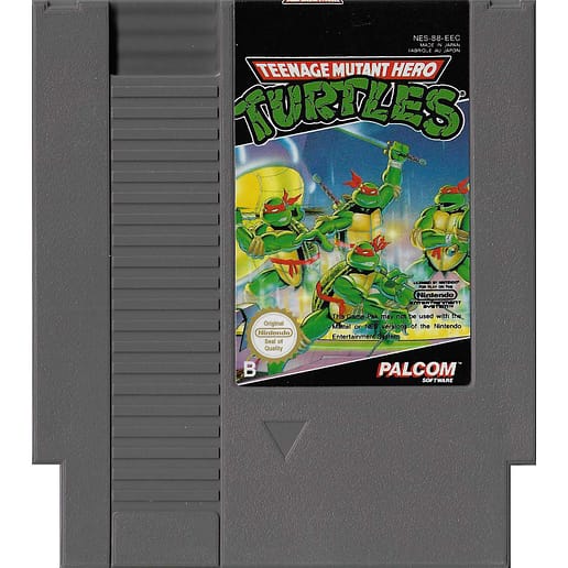 Teenage Mutant Hero Turtles Nintendo NES SCN (Begagnad)
