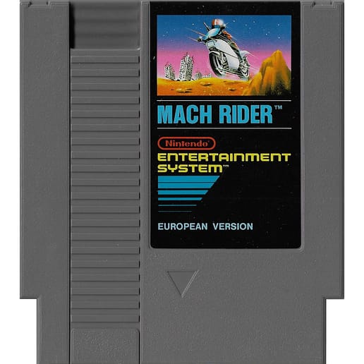 Mach Rider Nintendo NES (Begagnad)