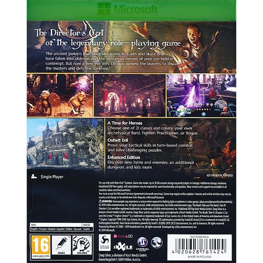 The Bards Tale IV Directors Cut Day One Edition Xbox One
