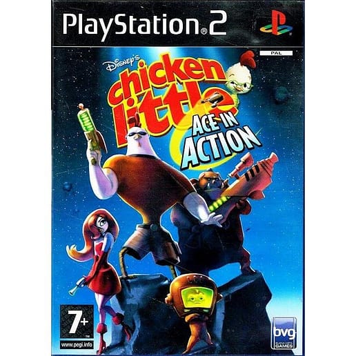 Disneys Chicken Little Ace in Action Playstation 2 PS2 (Begagnad)