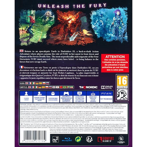 Darksiders III Playstation 4