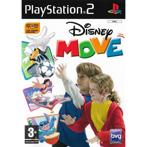 Disney Move Playstation 2 PS2 (Begagnad)