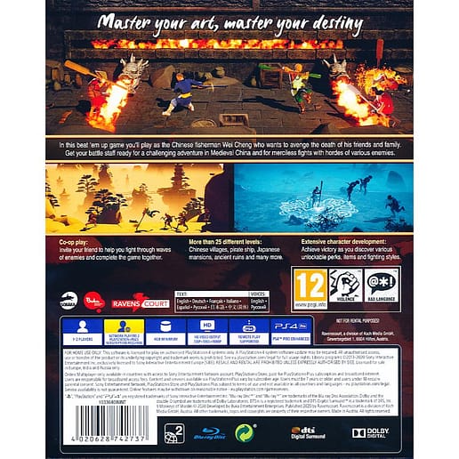 9 Monkeys of Shaolin Playstation 4