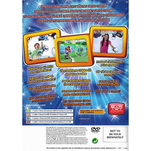 EyeToy Play Astro Zoo Playstation 2 PS2 Nordic (Begagnad)