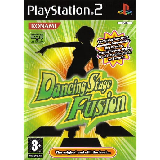 Dancing Stage Fusion Playstation 2 PS2 (Begagnad)