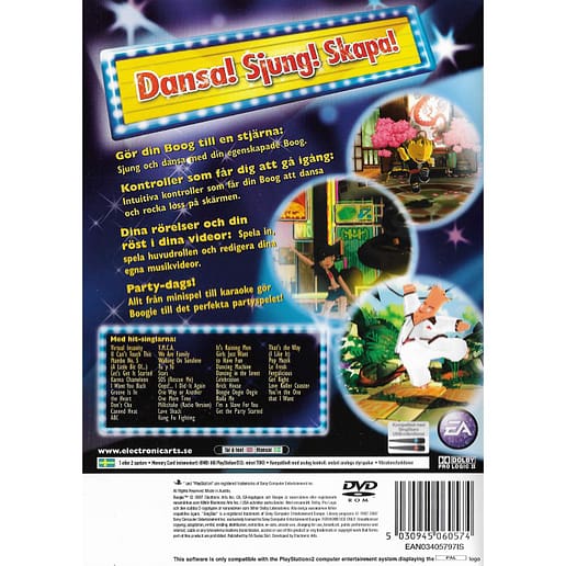 Boogie Playstation 2 PS2 Swedish (Begagnad)