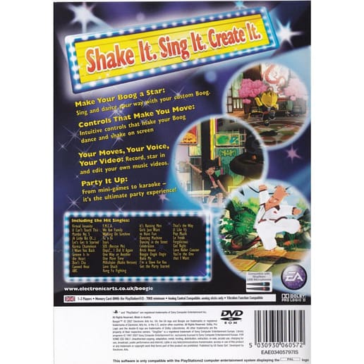 Boogie Playstation 2 PS2 (Begagnad)
