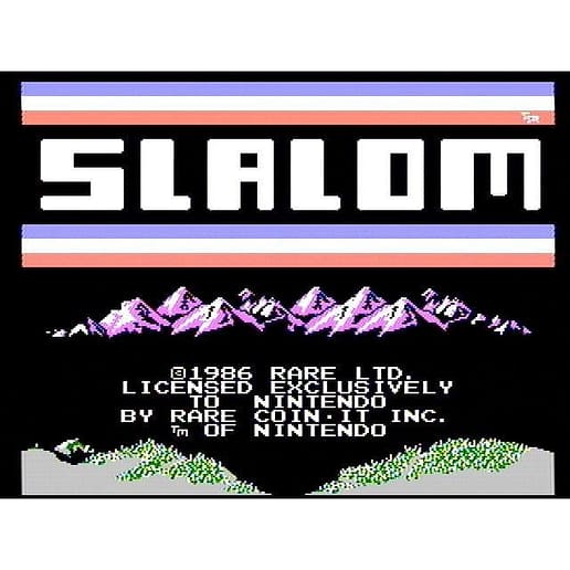 Slalom Nintendo NES EEC (Begagnad)