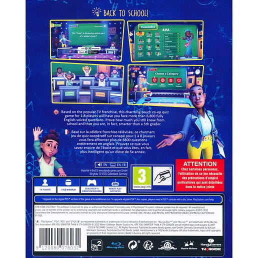 Are You Smarter Than A 5th Grader Playstation 4