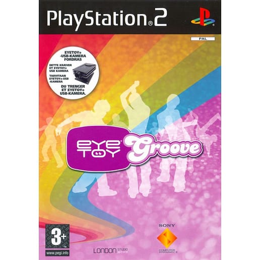 EyeToy Groove Playstation 2 PS2 Nordic (Begagnad)