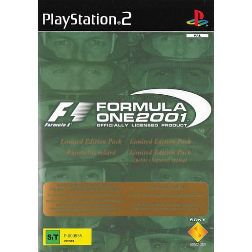 Formula One 2001 Playstation 2 PS2 Nordic (Begagnad)