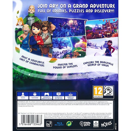 Ary and the Secret of Seasons Playstation 4