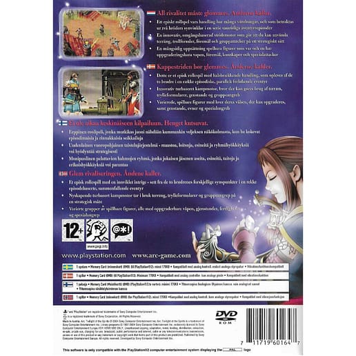 Arc Twilight of the Spirits Playstation 2 PS2 Nordic (Begagnad)