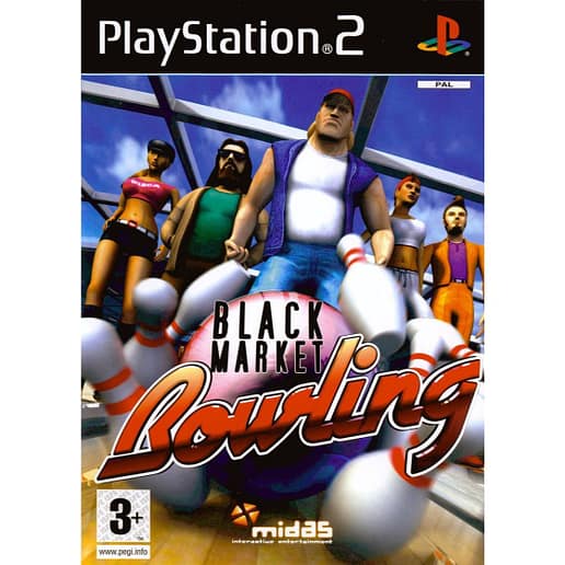 Black Market Bowling Playstation 2 PS2 (Begagnad)