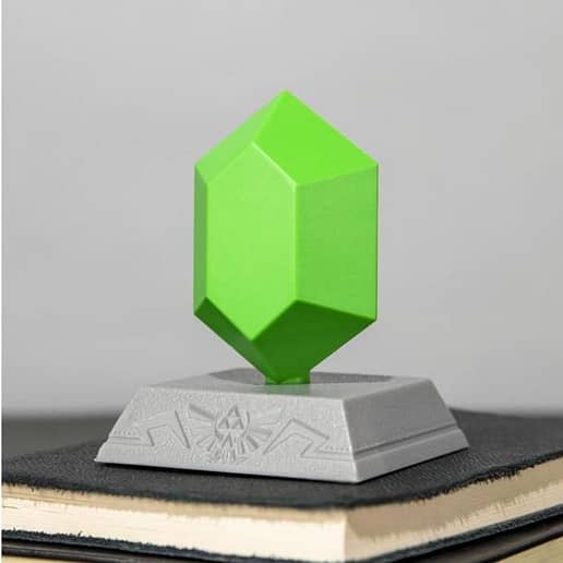 The Legend of Zelda Green Rupee icons light lampa
