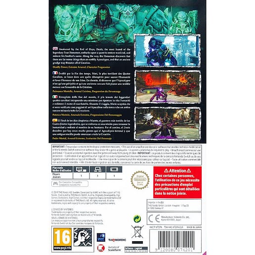 Darksiders II Deathinitive Edition Nintendo Switch
