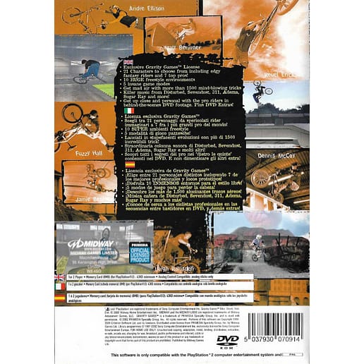 Gravity Games Playstation 2 PS2 (Begagnad)