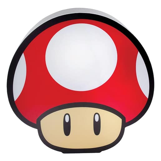 Super Mario Mushroom box light lampa