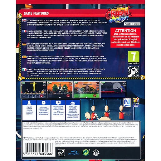 Crash Dummy Playstation 4