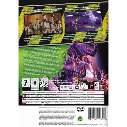 Ghostbusters The Video Game Playstation 2 PS2 Nordic (Begagnad)