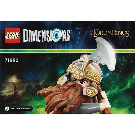 Manual till Gimli Fun Pack 71220 Lego Dimensions