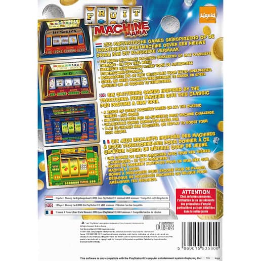 Fruit Machine Mania Playstation 2 PS2 (Begagnad)