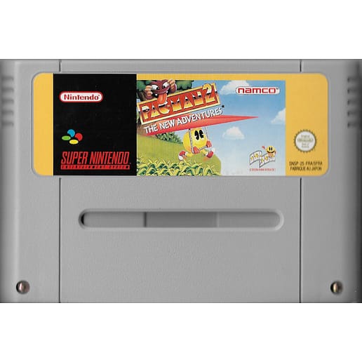Pacman 2 The New Adventures Super Nintendo SNES FRA Fransk (Begagnad)