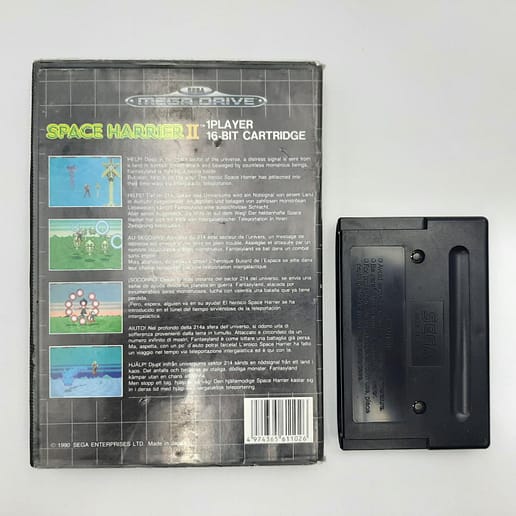 Space Harrier II Sega Mega Drive