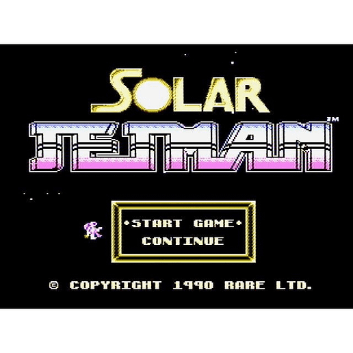 Solar Jetman Hunt for the Golden Warpship Nintendo NES SCN (Begagnad)