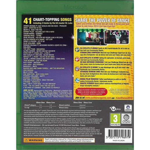 Just Dance 2015 Xbox One Nordic (Begagnad)