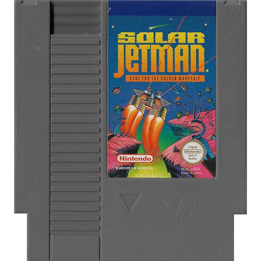 Solar Jetman Hunt for the Golden Warpship Nintendo NES SCN (Begagnad)
