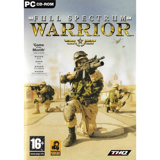 Full Spectrum Warrior PC CD Swedish (Begagnad)
